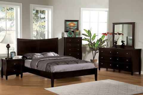 Kalvin Transitional Style Platform Bed