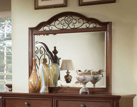 Toulouse Traditional Wood-Framed Mirror