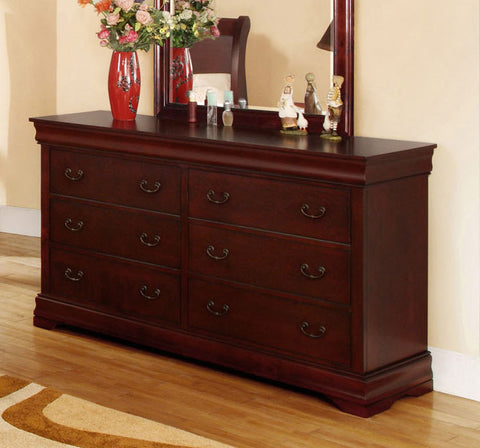 Sirius Transitional Dresser (Black, Cherry & Espresso)