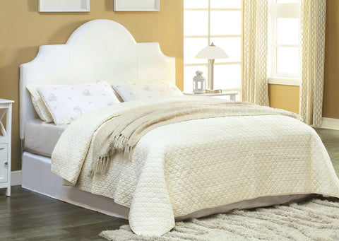 Charlotte Adjustable Leatherette Headboard Full to Queen