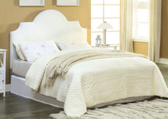 Charlotte Adjustable Leatherette Headboard Full to Queen