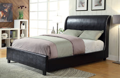Cordry Modern Leatherette Platform Bed