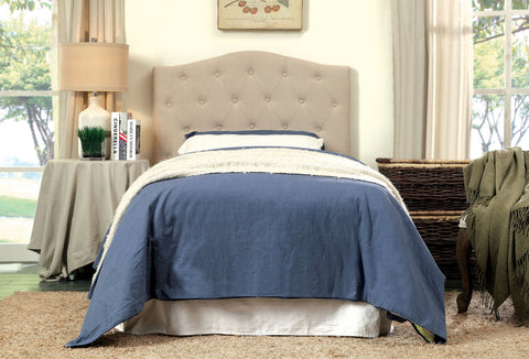 Heather Contemporary Headboard Twin (Blue, Green & Ivory)