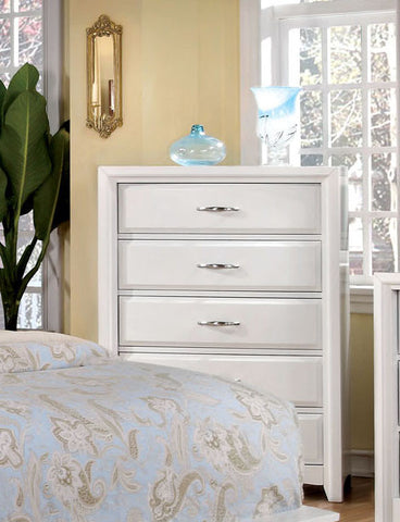 Martina Contemporary Chest of Drawers (Black & White)