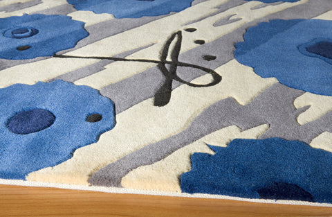 Momeni Koi Collection Rug KOI00KO-07BLU