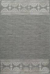 Momeni Lace Embroided Collection Rug LACE0LAC-2GRY
