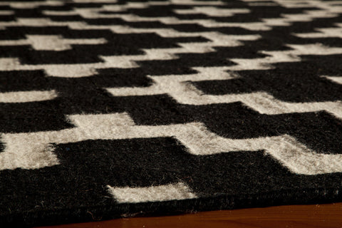 Momeni Laguna Collection Rug LAGUALG-04BLK