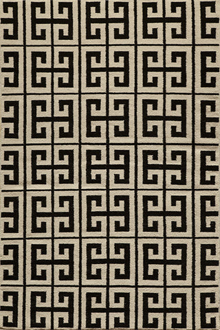 Momeni Laguna Collection Rug LAGUALG-05BLK