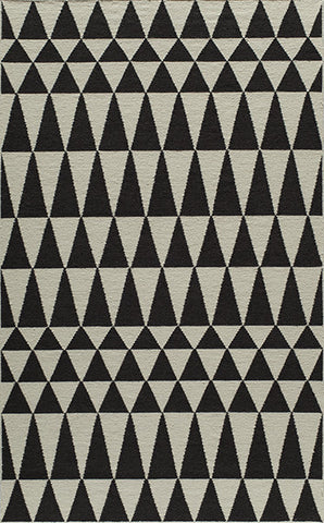 Momeni Laguna Collection Rug LAGUALG-10BLK