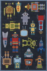 Momeni Lil Mo Whimsy Collection Rug LMOJULMJ-1STB