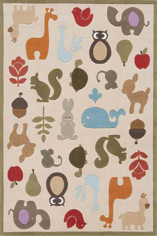 Momeni Lil Mo Whimsy Collection Rug LMOJULMJ-2IVY