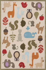 Momeni Lil Mo Whimsy Collection Rug LMOJULMJ-2IVY