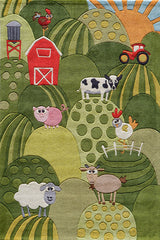 Momeni Lil Mo Whimsy Collection Rug LMOJULMJ-11GRS