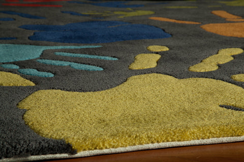 Momeni Lil Mo Whimsy Collection Rug LMOJULMJ-17GRY