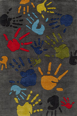 Momeni Lil Mo Whimsy Collection Rug LMOJULMJ-17GRY