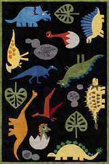 Momeni Lil Mo Whimsy Collection Rug LMOJULMJ-18BLK