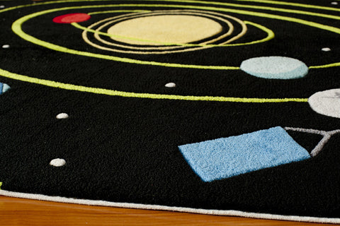 Momeni Lil Mo Whimsy Collection Rug LMOJULMJ-22BLK