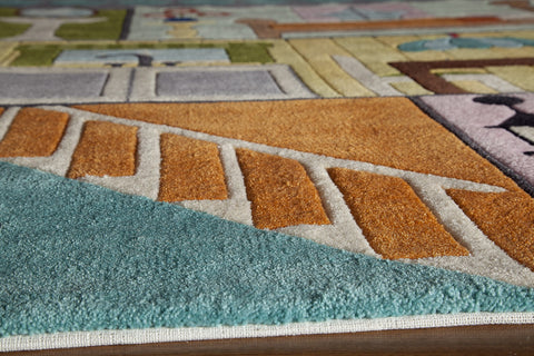 Momeni Lil Mo Whimsy Collection Rug LMOJULMJ-23MTI