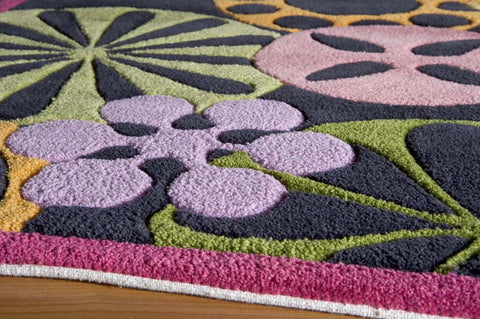 Momeni Lil Mo Hipster Collection Rug LMOTWLMT-8BLK