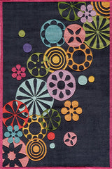 Momeni Lil Mo Hipster Collection Rug LMOTWLMT-8BLK