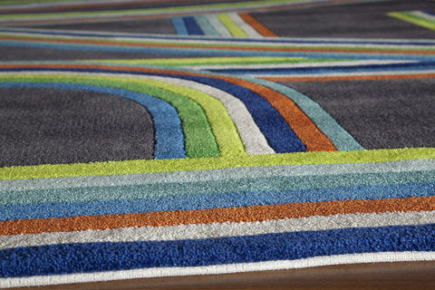 Momeni Lil Mo Hipster Collection Rug LMOTWLMT-14BLU