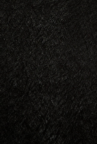 Momeni Luster Shag Collection Rug LSHAGLS-01BLK