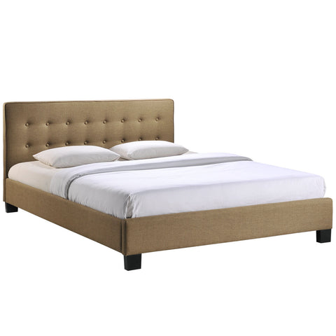 Modway Caitlin Queen Fabric Bed Frame