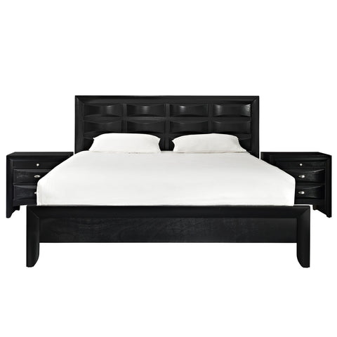 Modway Harrison 3 Piece Queen Bedroom Set