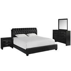 Modway Francesca 4 Piece King Bedroom Set