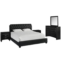Modway Francesca 5 Piece King Bedroom Set