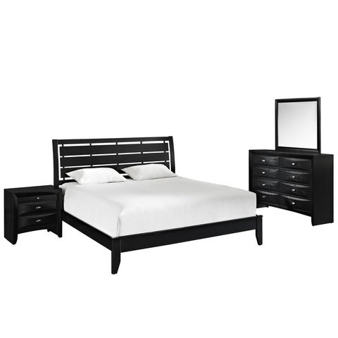 Modway Olivia 4 Piece Queen Bedroom Set
