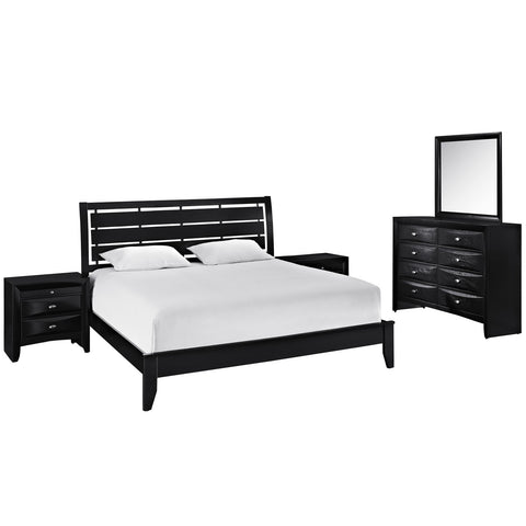 Modway Olivia 5 Piece Queen Bedroom Set