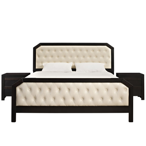 Modway Tommy 3 Piece Queen Bedroom Set