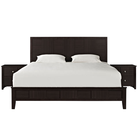 Modway Holly 3 Piece Queen Bedroom Set