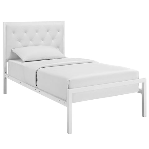 Modway Mia Twin Vinyl Bed Frame