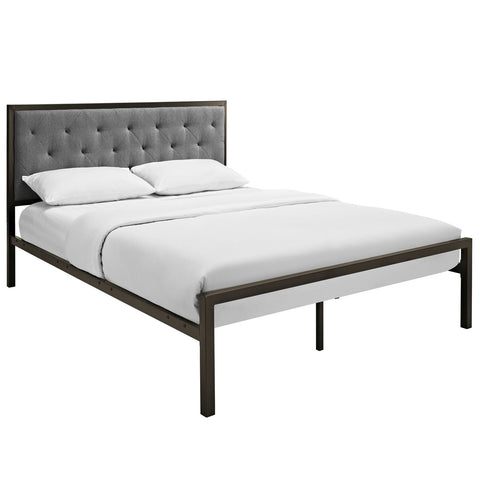 Modway Mia Queen Fabric Bed Frame