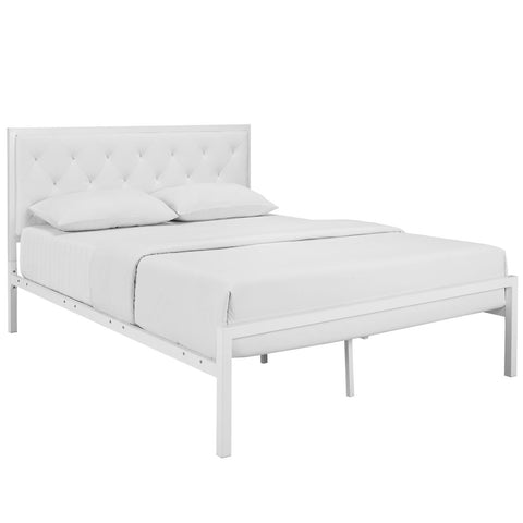 Modway Mia Queen Vinyl Bed Frame