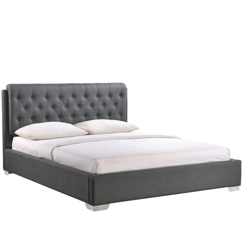 Modway Amelia King Fabric Bed Frame