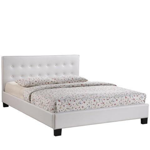 Modway Caitlin Full Vinyl Bed Frame