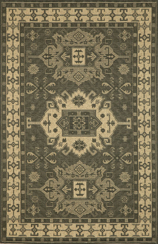 Trans Ocean Monterey Collection 8550/47 KILIM CHARCOAL