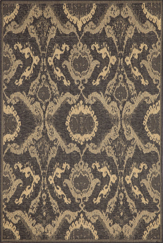 Trans Ocean Monterey Collection 8560/47 IKAT CHARCOAL