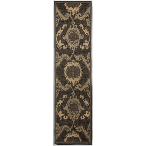 Trans Ocean Monterey Collection 8560/47 IKAT CHARCOAL