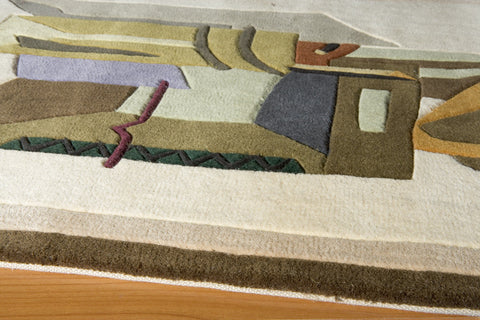 Momeni New Wave Collection Rug NEWWANW-04IVY