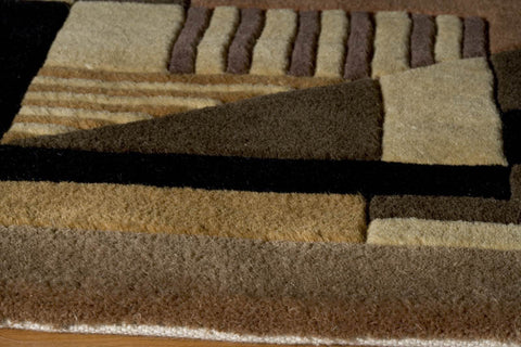Momeni New Wave Collection Rug NEWWANW-06GLD