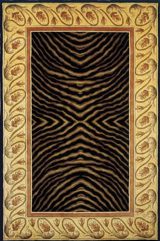 Momeni New Wave Collection Rug NEWWANW-09BLK