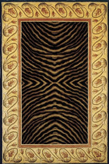 Momeni New Wave Collection Rug NEWWANW-09BLK