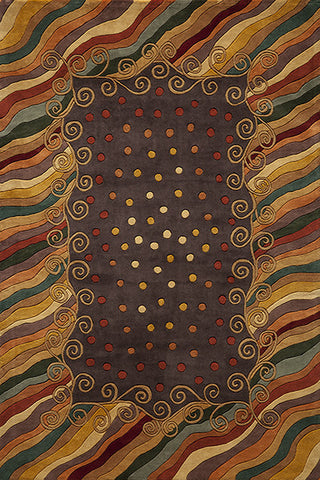 Momeni New Wave Collection Rug NEWWANW-12PUR