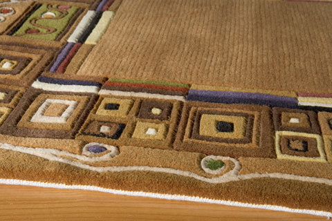Momeni New Wave Collection Rug NEWWANW-34GLD