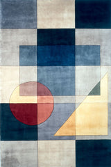 Momeni New Wave Collection Rug NEWWANW-54BLU