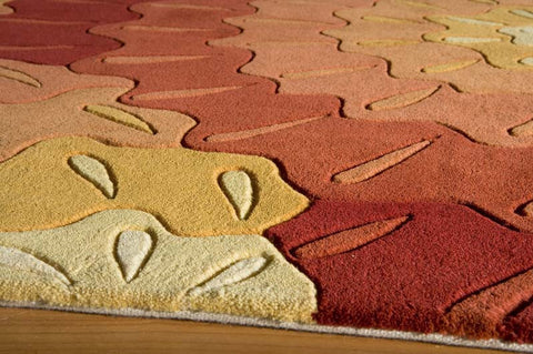 Momeni New Wave Collection Rug NEWWANW-69ORG